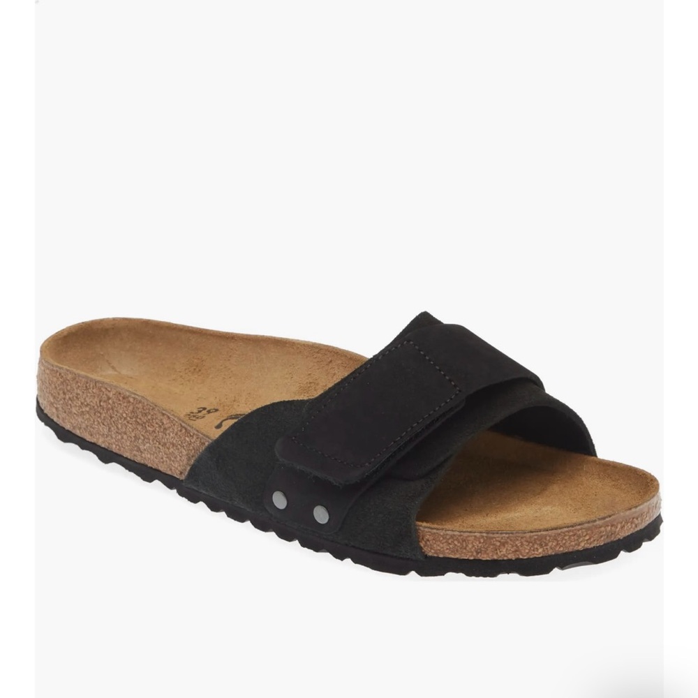 Birkenstock Oita black suede sandal size 42 11 US New in box
